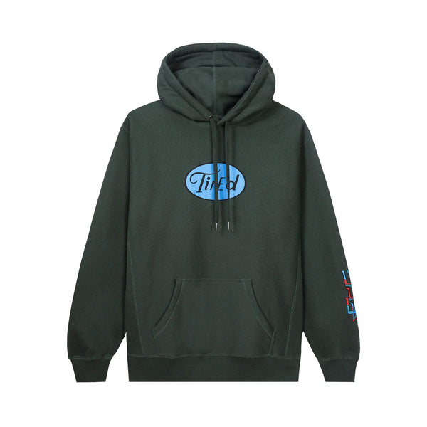 Tired Crawl Pullover Hoodie Green