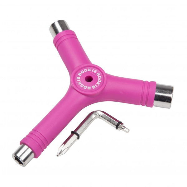 Rookie Quad Roller Skate Rollerskate Tool Multi Tool - Pink - Skatewarehouse.co.uk