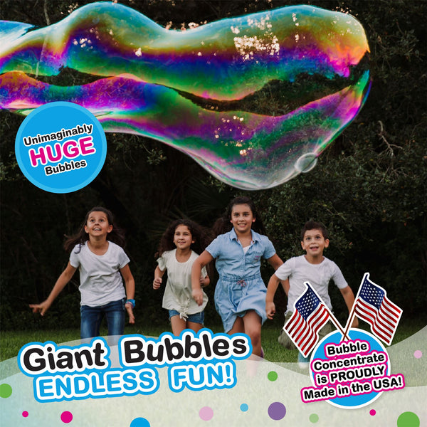 WOWMAZING Giant Bubble Concentrate Refill Kit Toy