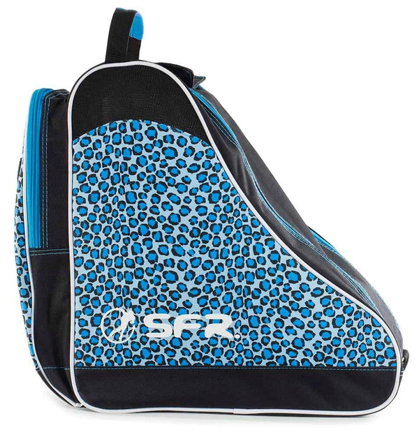 SFR Designer Ice & Skate Bag - Blue Leopard - Skatewarehouse.co.uk