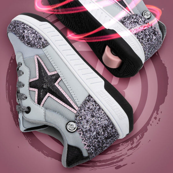 Breezy Rollers Sparkle - Silver / Grey - Skatewarehouse.co.uk