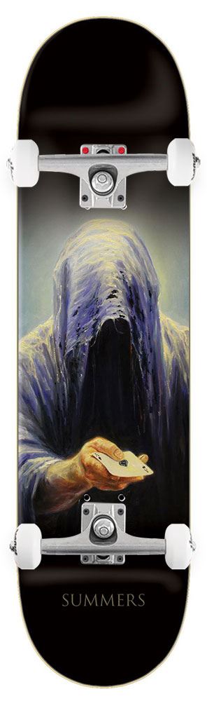 Zero Skateboard Lewandowski Don't Be Afraid Summers x Venom Custom Complete Skateboard - 8.0