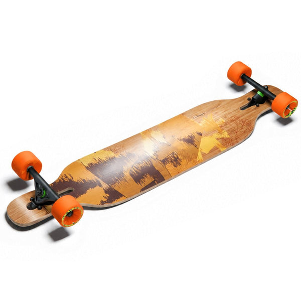 Loaded Boards Dervish Sama - Flex 2 - Freeride - Durian Orange Longboard Complete