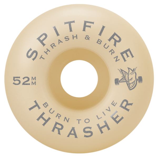 Spitfire F4 99Du Classic Flame Classic (Natural) Skateboard Wheels - 52mm