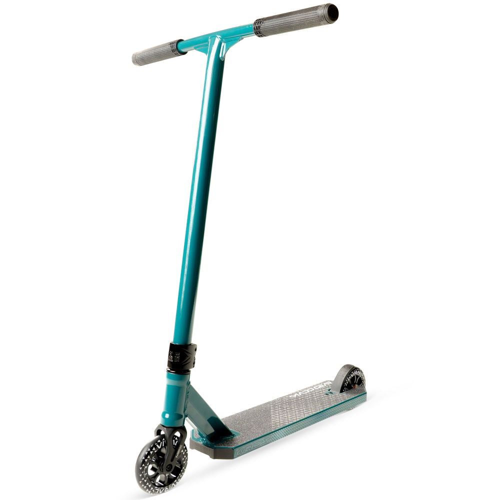 Madd Gear Viral - Kaos Inc Alloy Bars - Denim Complete Scooter