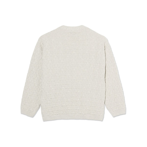 Polar Skate Co Alex Sweater (Ivory Grey Melange)
