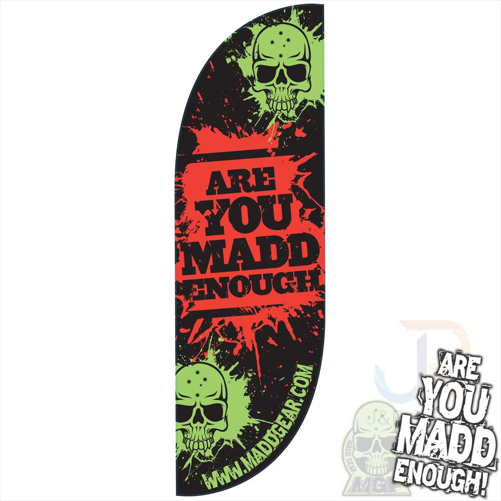 MGP Teardrop Banner - 3 Part Set - 118 x 390CM Scooter Parts