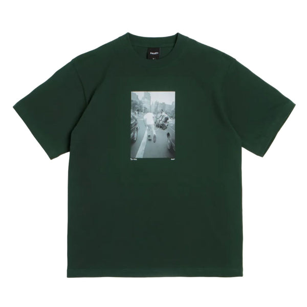 HUF Fight The Traffic S / S Tee (Forest Green)