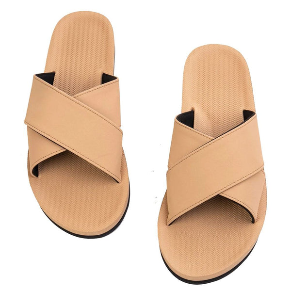 Indosole - Womens Sandals - ESSNTLS Cross - Soil Light Shoes