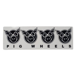 Pig Wheels Strip Sticker Pack (25 Pack)