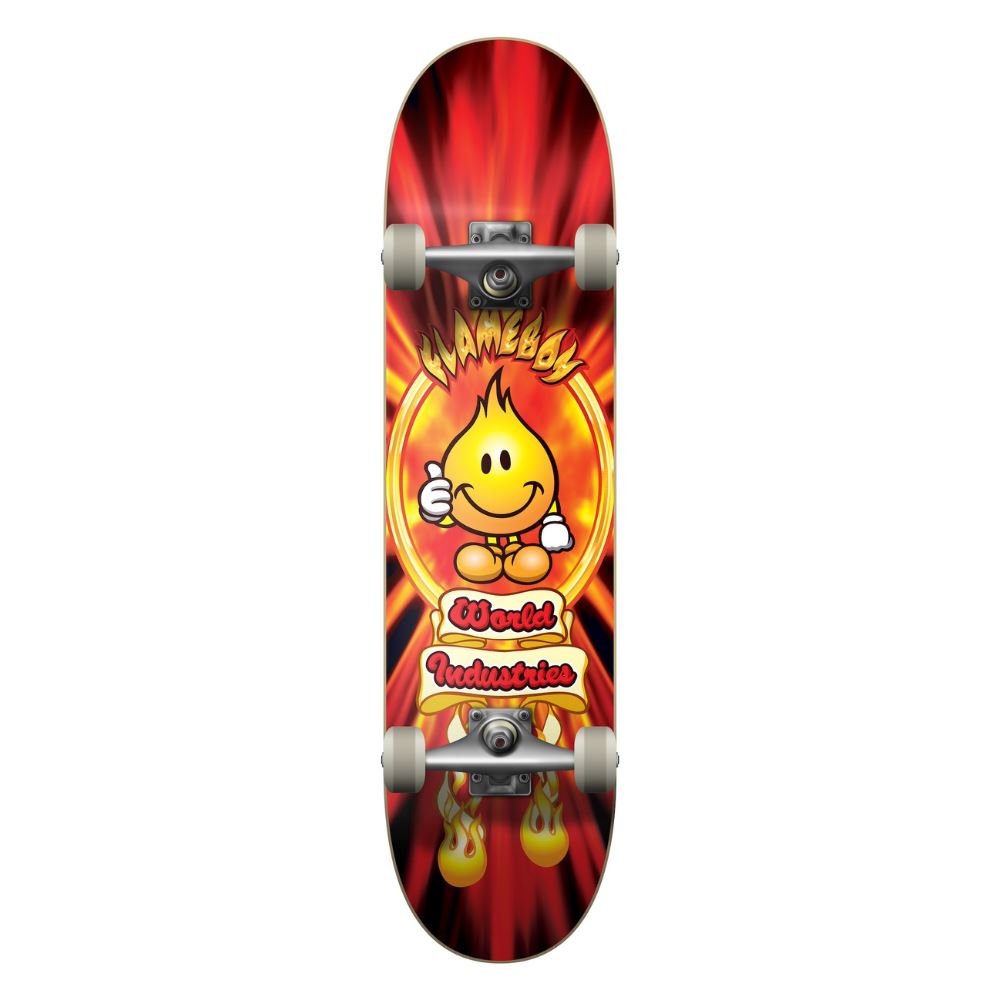 World Industries Flameboy V2 Multi Complete Skateboard - 7.75"