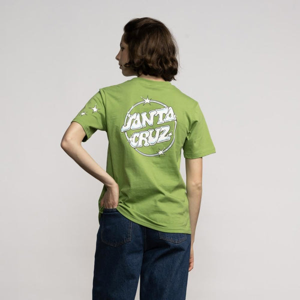 Santa Cruz Womens T-Shirt Glint - Apple - Skatewarehouse.co.uk