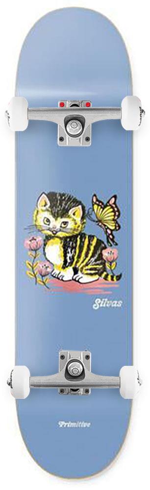 Primitive Silvas Sunday Deck Blue x Venom Custom Complete Skateboard - 8.25