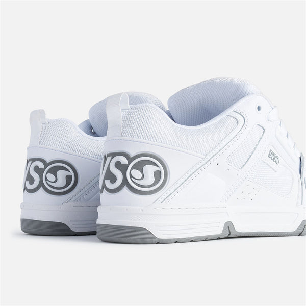 DVS Comanche Skate Shoes White White Grey