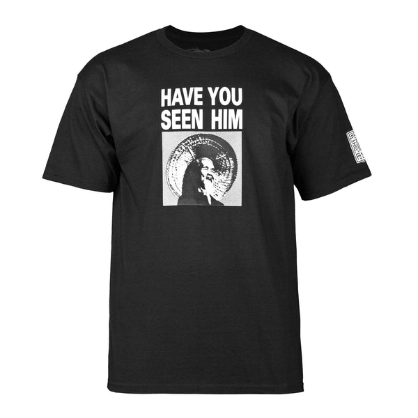 Powell-Peralta Animal Chin Have You Seen Him? Black T-Shirt - XXL
