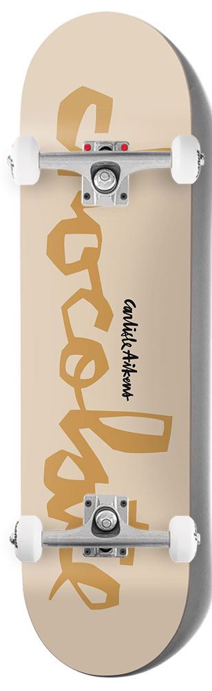 Chocolate OG Chunk W45D3 Carl Aikens x Venom Custom Complete Skateboard - 8.0