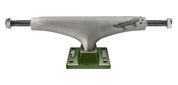 Thunder 149 Skateboard Trucks Thunder X Crystie Nyc Team Raw / Green - 149 - Skatewarehouse.co.uk
