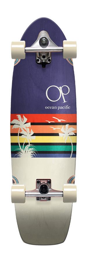 Ocean Pacific Sunset Surf Skate Navy/Off White 32.25