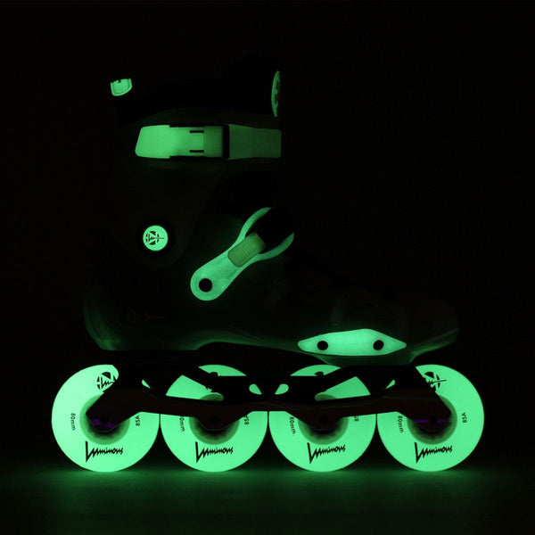Luminous Ray - Clear Quad Skates