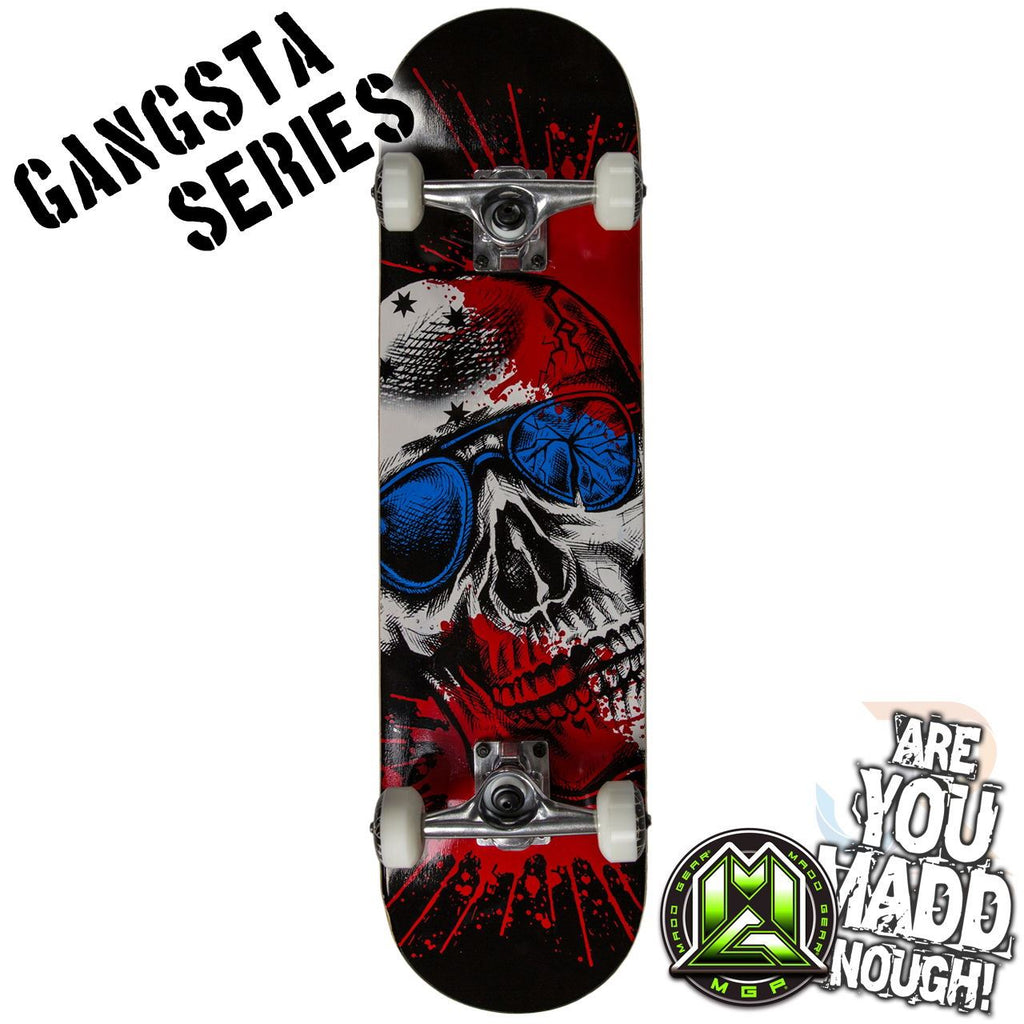 Gangsta Series Sk8Board - Acci Complete Skateboard - 7.75" - Skatewarehouse.co.uk