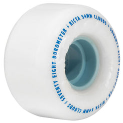 Ricta Skateboard Wheels Clouds 78a White / Blue - 60mm - OUTLET