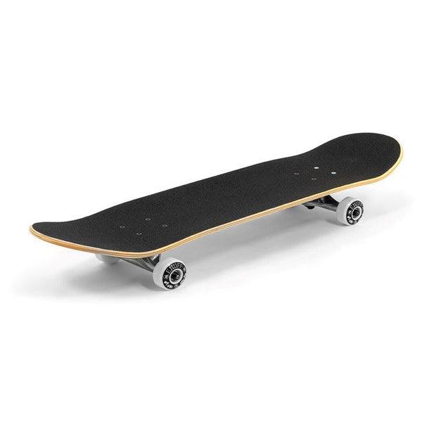 Enuff Skully Hologram Black Complete Skateboard Bundle - SFR Helmet & Pads - 7.25