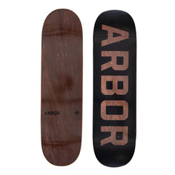 Arbor Logo Surplus 9 Logo Skateboard Deck - 9.0" - Skatewarehouse.co.uk