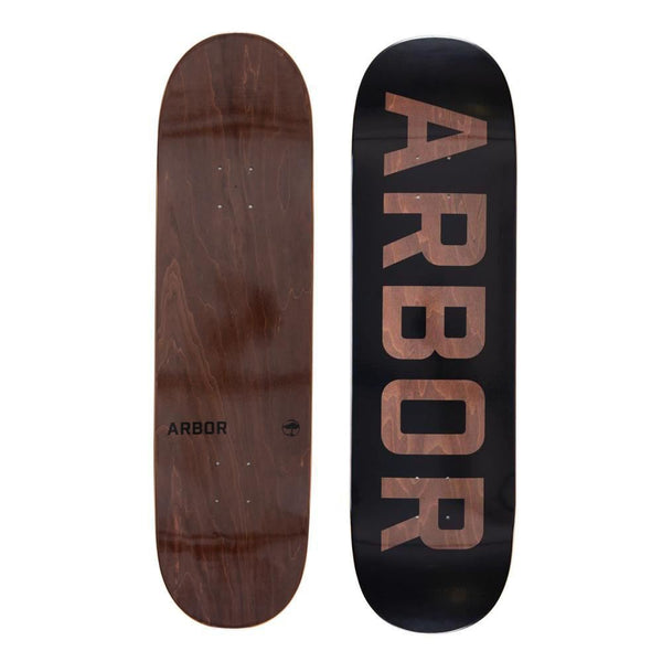 Arbor Logo Surplus 9 Logo Skateboard Deck - 9.0