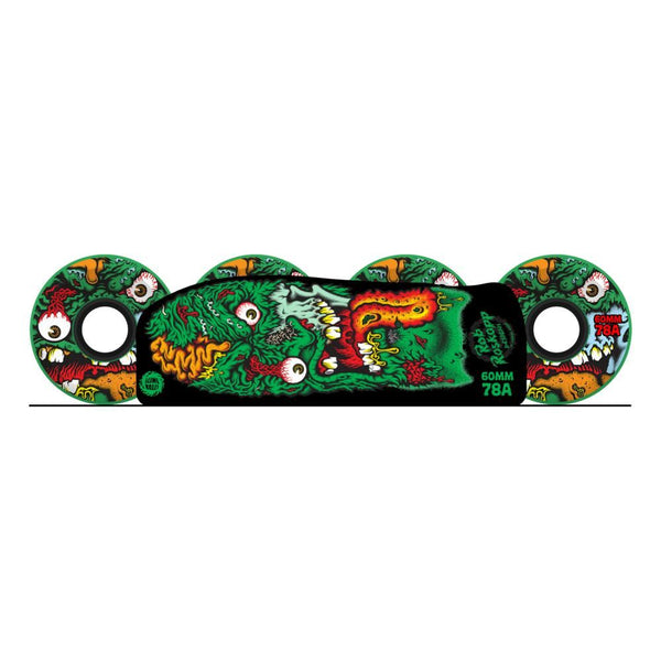 SlimeBalls Skateboard Wheels Roskopp Face Two Reissue OG 78 - Green