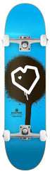 Blueprint Spray Heart Blue x Venom Custom Complete Skateboard - 8.0" - Skatewarehouse.co.uk