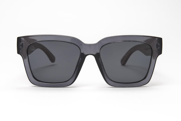 Luma Polzeath Recycled Sunglasses - Smoke - Skatewarehouse.co.uk