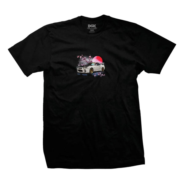 DGK Midnight Dreamer Tee Black - Skatewarehouse.co.uk