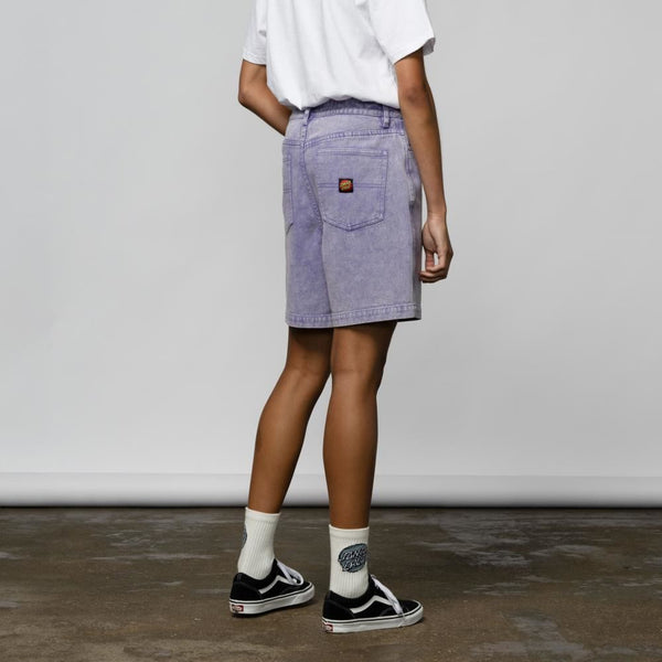 Santa Cruz Womens Shorts Daybreak - Lavender Wash - Skatewarehouse.co.uk