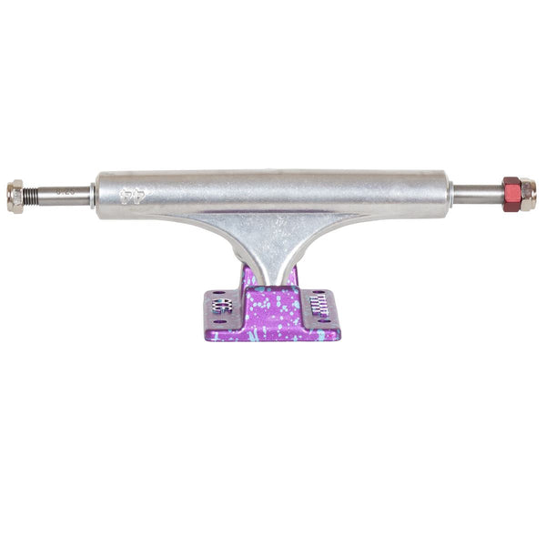 Ace AF1 Magenta Splatter / Polished 77 (9.5") Skateboard Trucks (Pair)