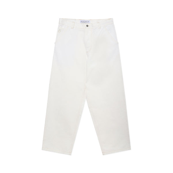 Polar Skate Co Big Boy Work Pants (Ecru)