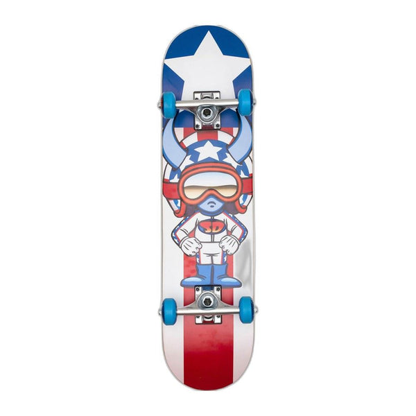 Speed Demons Stars Multi Complete Skateboard - 7.25