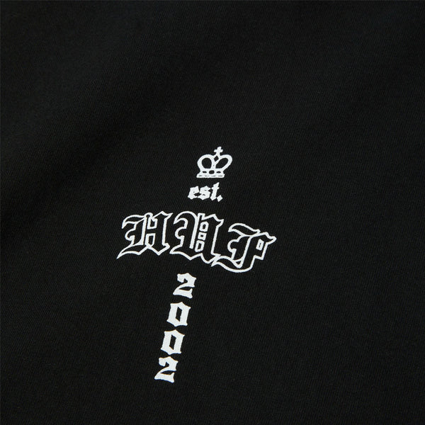 HUF Hard Luxe LS Tee (Black) - L