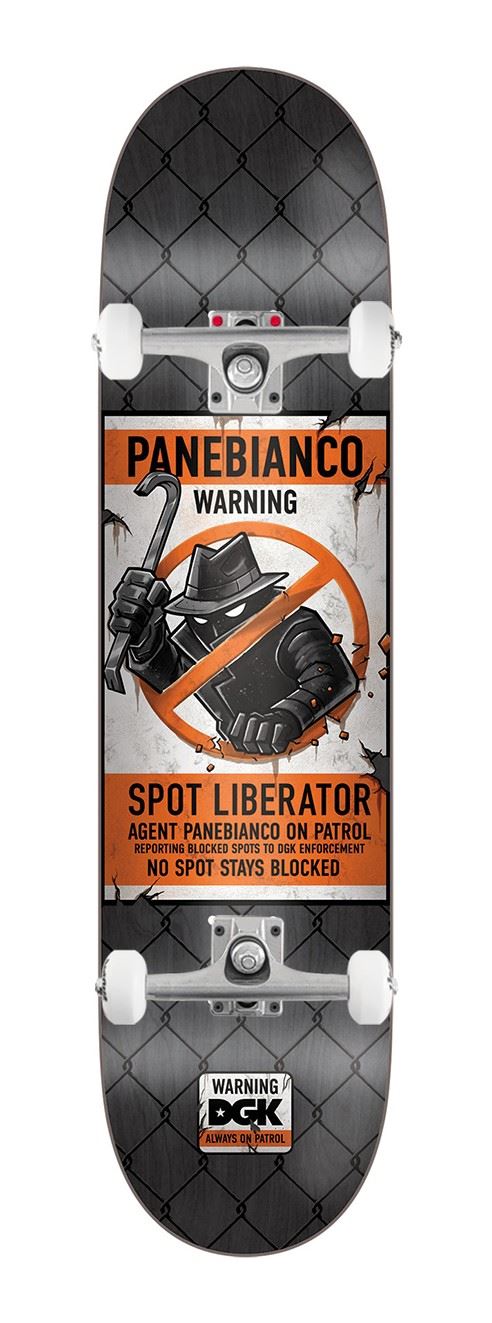 DGK Brian Panebianco 'Liberator' x Venom Custom Complete Skateboard - 8.06"