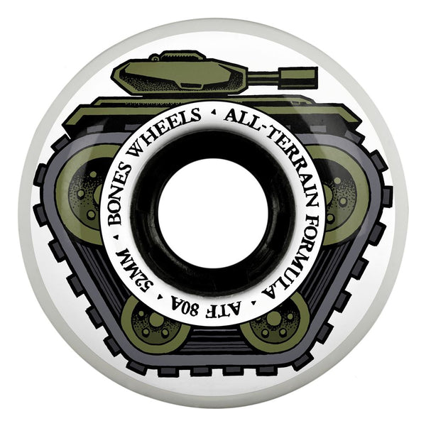 BONES Skateboard Wheels ATF All Tank • • 80A - Skatewarehouse.co.uk