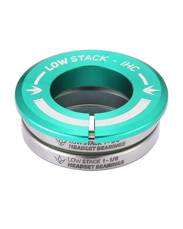 Blunt LOW STACK HEADSET - Low Stack Headset IHC - Teal Scooter Parts