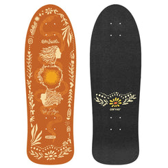 Carver Skateboards 31" GrlSwirl Sunflower Surfskate Deck