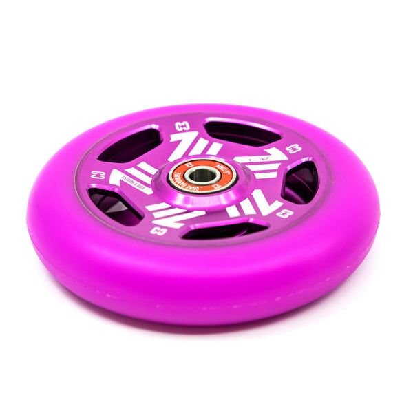 CORE Vent Hollow 110mm Stunt Scooter Wheel - Purple - Skatewarehouse.co.uk