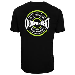 Independent T-Shirt SFG Span T-Shirt - Black - Skatewarehouse.co.uk