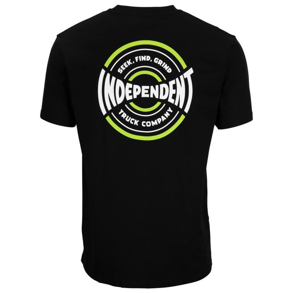 Independent T-Shirt SFG Span T-Shirt - Black - Skatewarehouse.co.uk