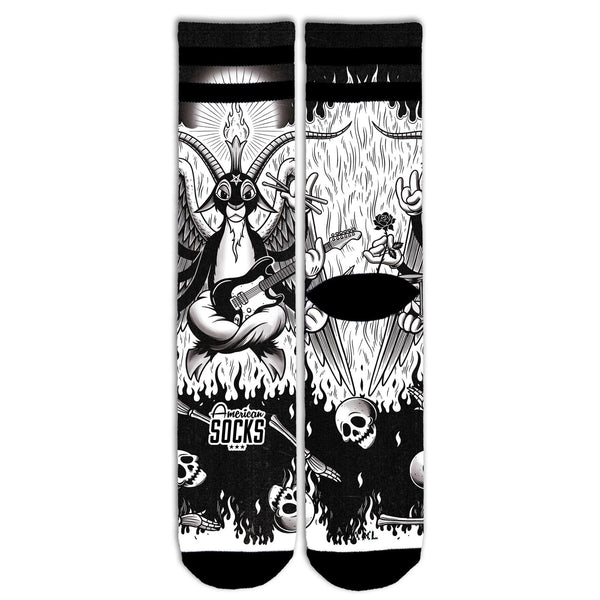 American Socks Baphomet - Mid High Socks