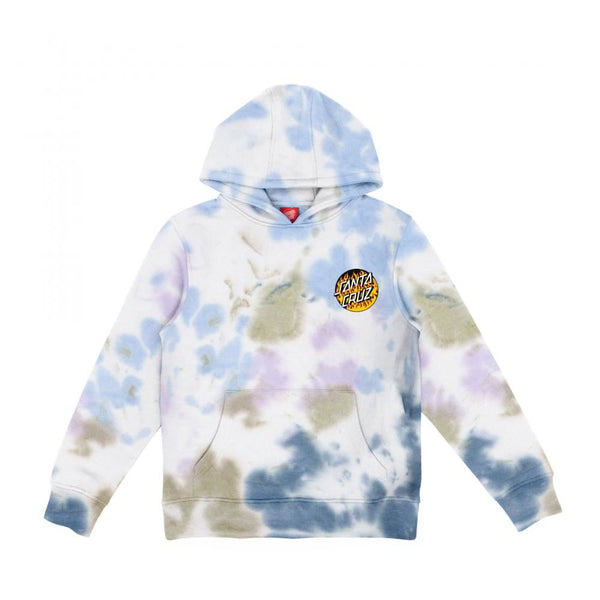 Santa Cruz Youth Hood Youth Blaze Dot Hood - Ferris Wheel - Skatewarehouse.co.uk