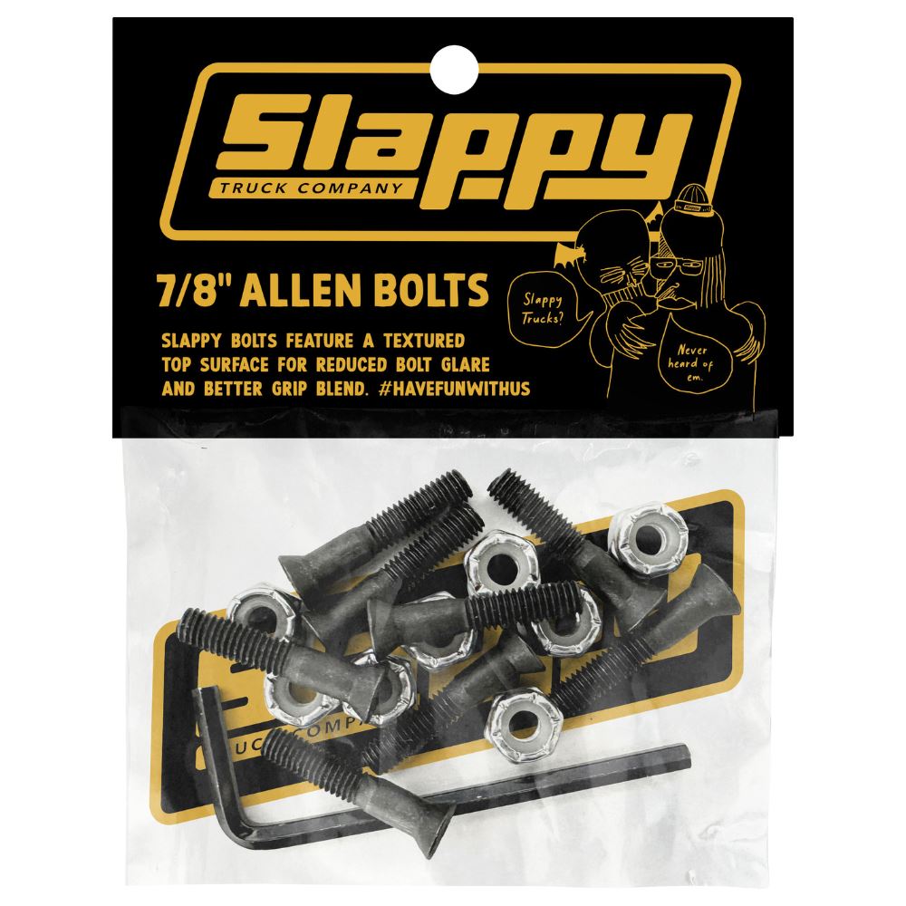 Slappy Allen Bolts 10 Pack Black 7 / 8"