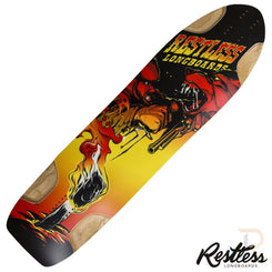 Restless Wim '15 - 35" x Skateboard Deck - 9.25"