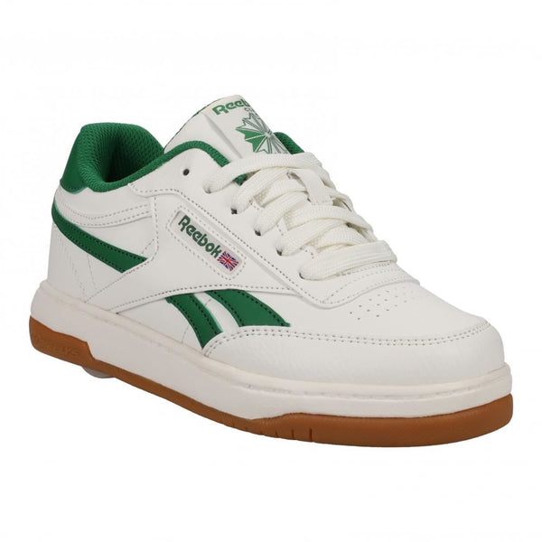 Heelys X Reebok Reebok Club C PU - Chalk / Green - Skatewarehouse.co.uk