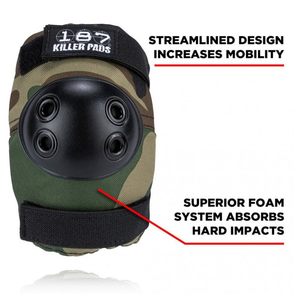 187 Killer Pads Combo Pack Knee & Elbow - Camo